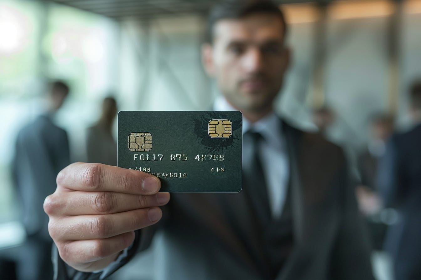 Blocage carte bancaire en action