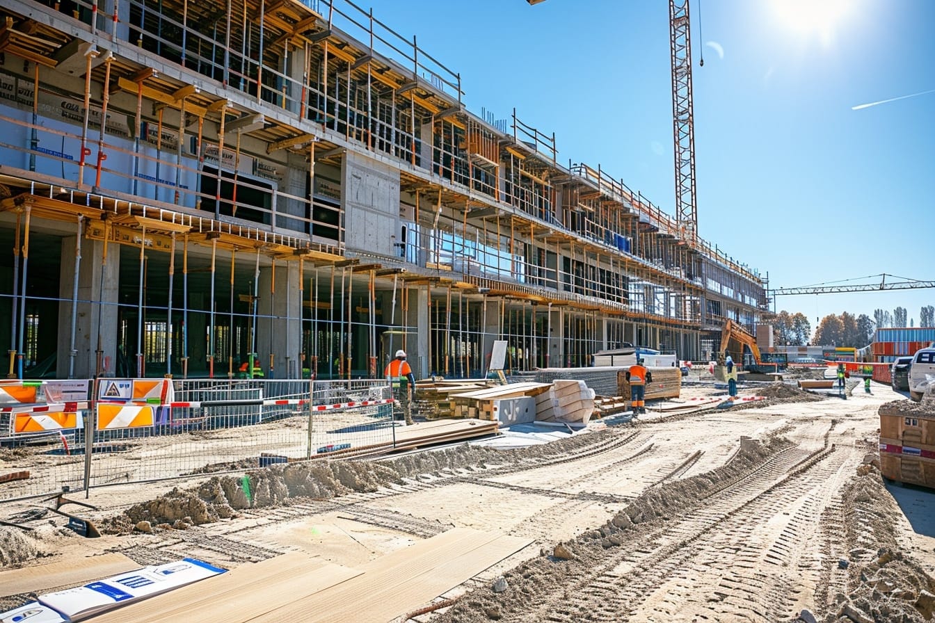 Assurance décennale bâtiment en action